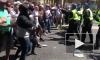 В Лондоне начались столкновения протестующих с полицией