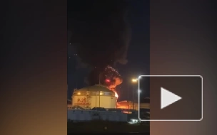 Губернатор Кондратьев: в Краснодарском крае горит резервуар с нефтепродуктами