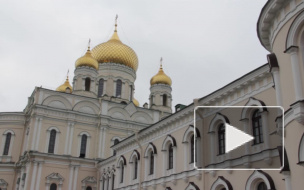 В Новодевичьем монастыре Петербурга освятили новый храм  в честь явления Божией Матери преподобному Сергию