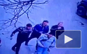 Ограбление предпринимателя на 11-й Линии В.О. попало на видео