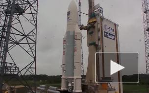 Запуск Ariane 5 с тремя спутниками связи с космодрома Куру перенесли