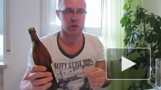 Германия русские _ Обзор Пиво Францисканер белое пиво - YouTube