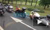 На Пулковском шоссе ДТП с байкерами собрало пробку