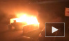 Видео: на Мебельной горели мусорные контейнеры