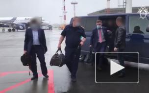 Опубликовано видео вывоза губернатора Хабаровского края Фургала в Москву