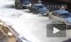 Видео: забор упал на машины и людей на набережной канала Грибоедова