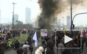 В Варшаве жители вышли на протесты против закона об абортах
