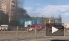 В Петербурге загорелась крыша ТЦ "Крыша"