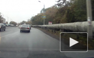 На Зеленогорском шоссе завершен ремонт перекрестка: рабочим осталось только "навести марафет"