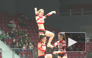 Горячие девушки зажгли на конкурсе черлидинга