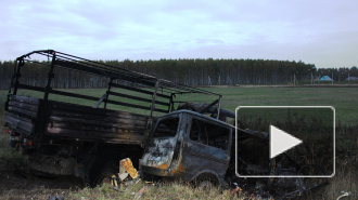 Появилось видео страшного ДТП в Вязниках, где сгорели 7 человек