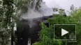 В Нижегородской области загорелся двухэтажный дом