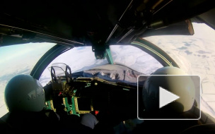 Крутое видео учений Су-34 с бомбардировкой наземных целей появилось в Сети