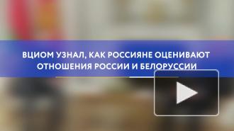 ВЦИОМ узнал, как россияне оценивают отношения России и Белоруссии