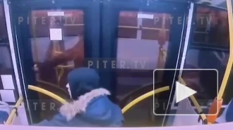 Появилось видео избиение водителя автобуса на Софийской