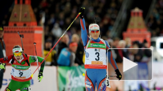 Биатлон: Макарайнен выиграла спринт в Хохфильцене
