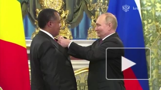 Путин наградил президента Конго орденом Почета