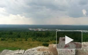 Спиленный безбожниками в Губахе крест куда-то исчез с Крестовой