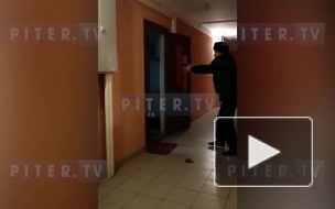 Задержание неадеквата с ножом на Парашютной улице попало на видео