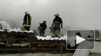 В Самаре загорелся склад по фасовке восточных сладостей