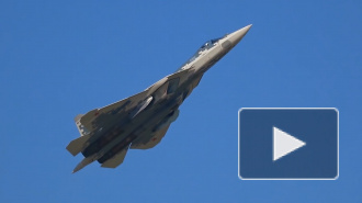 Причиной аварии Су-57 стал отказ в системе управления самолетом