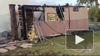 Дед и его маленькие внучки погибли при пожаре в частом доме в Свердловской области