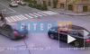 Видео с камеры наблюдения: на Гороховой Subaru вылетел на тротуар и сбил пешеходов