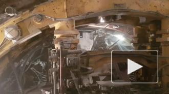 "Метрострой" показал строительство тоннеля от Путиловской до Нарвской