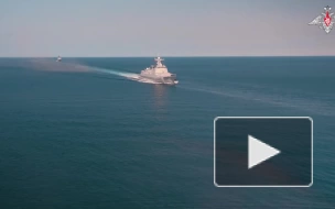 Российские и китайские корабли выполнили совместную стрельбу в ходе учений