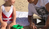 Трехлетняя дочка научила Максима Галкина наносить песочный скраб
