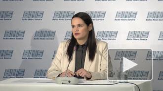Тихановская рассказала об обещании представителя США помочь оппозиции Белоруссии