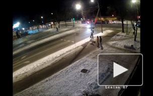 Авария в Красном Селе.