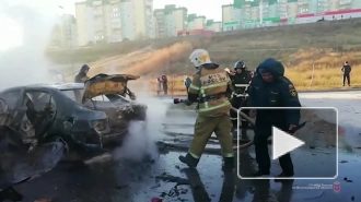 В Волгограде при возгорании четырех машин погиб ребенок
