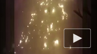 Опубликовано видео с моментом падения украинского "Боинга" в Иране