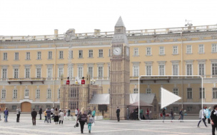 В Петербурге в День защиты детей построили Колизей, Биг-Бен, Тадж-Махал