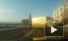 Видео из Красноярска: грузовик протаранил новый "Лексус"