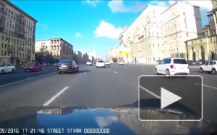 Авария на Кутузовском.