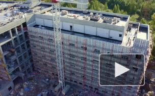 В Петербурге продолжается строительство нового корпуса "Госпиталя для ветеранов войн"