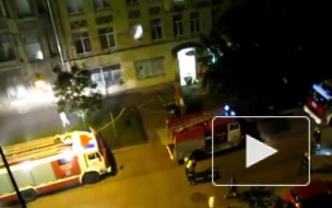 В Петербурге ночью горел роддом, роженицы с грудничками спасались во дворе