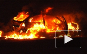 ДТП в Санкт-Петербурге: на Володарском мосту сгорела иномарка, массовая авария на Петербургском шоссе