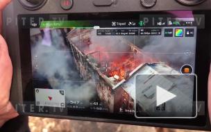 Часть кровли "Невской мануфактуры" обрушилась