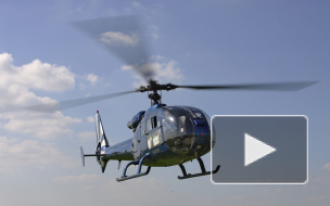 Вертолет упал в Финский залив: пилот и пассажир были пьяны