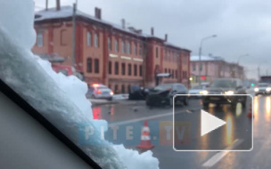 В массовом ДТП на Митрофаньевском шоссе пострадали два человека