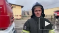 В Краснодаре потушили пожар в складских помещениях