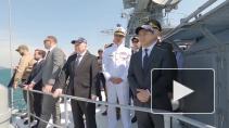 В Одессе прошел военно-морской парад в честь дня ВМС Украины