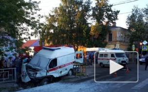 Видео момента ДТП: В Тамбовской области в дорожной аварии со "скорой" погибла фельдшер