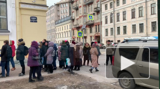 В Музей блокады Ленинграда собралась большая очередь