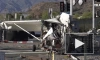 Спасение пилота из упавшего на рельсы самолета в США попало на видео