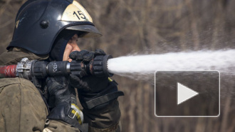 В Петербурге горел завод "Звезда", эвакуировали несколько десятков человека