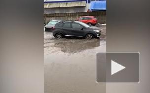 В администрации Московского района прокомментировали подтопления на Дизельном проезде